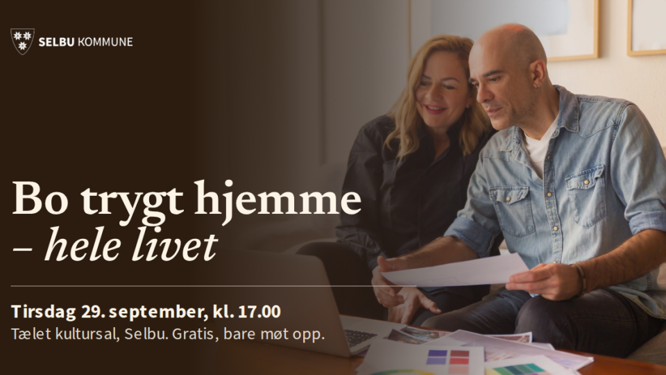 Lenke til artikkel: Bo trygt hjemme – hele livet: en kveld om bolig og muligheter